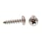 Prime-Line Sheet Metal Screw, Self-Tap Pan Head Phil Dr No. 10 X 3/4in 18-8 Stainless Steel 100PK 9020308 - alternate 4